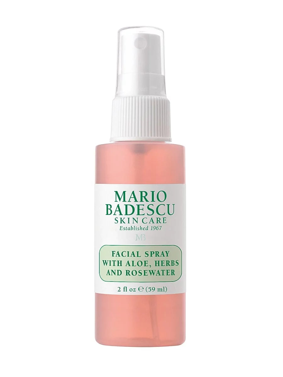 Facial Spray Toner with Rosewater and Aloe Vera 2 Oz