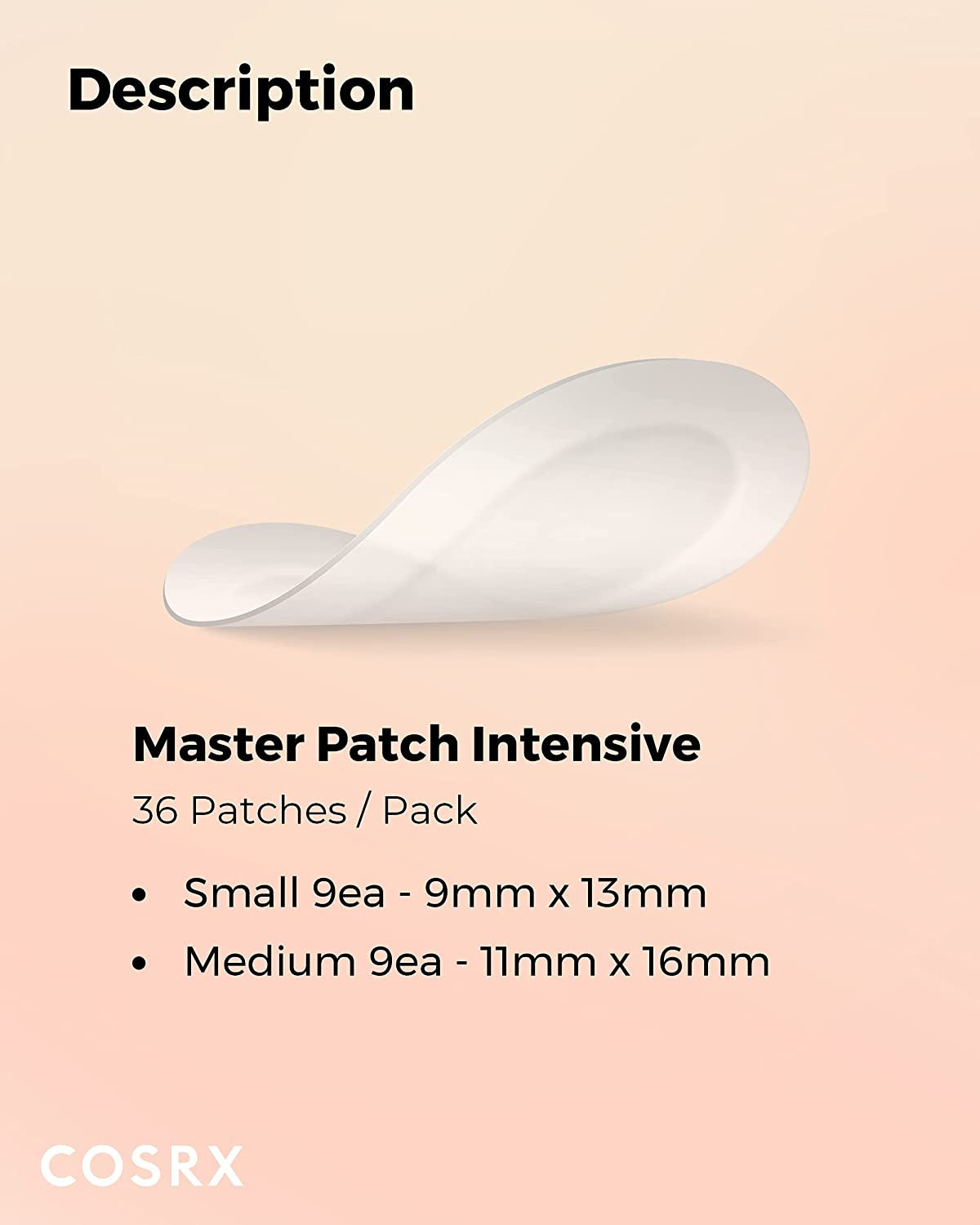 Master Patch Intensive 36 Patches 