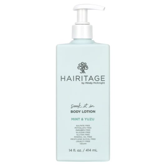 Soak It in Mint & Yuzu Scented Body Lotion
