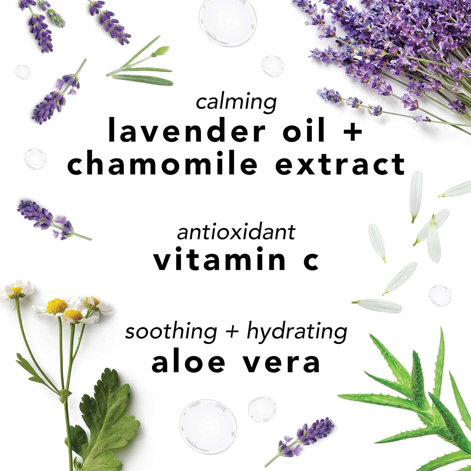 Facial Spray Aloe Chamomile and Lavender 8 Fl Oz