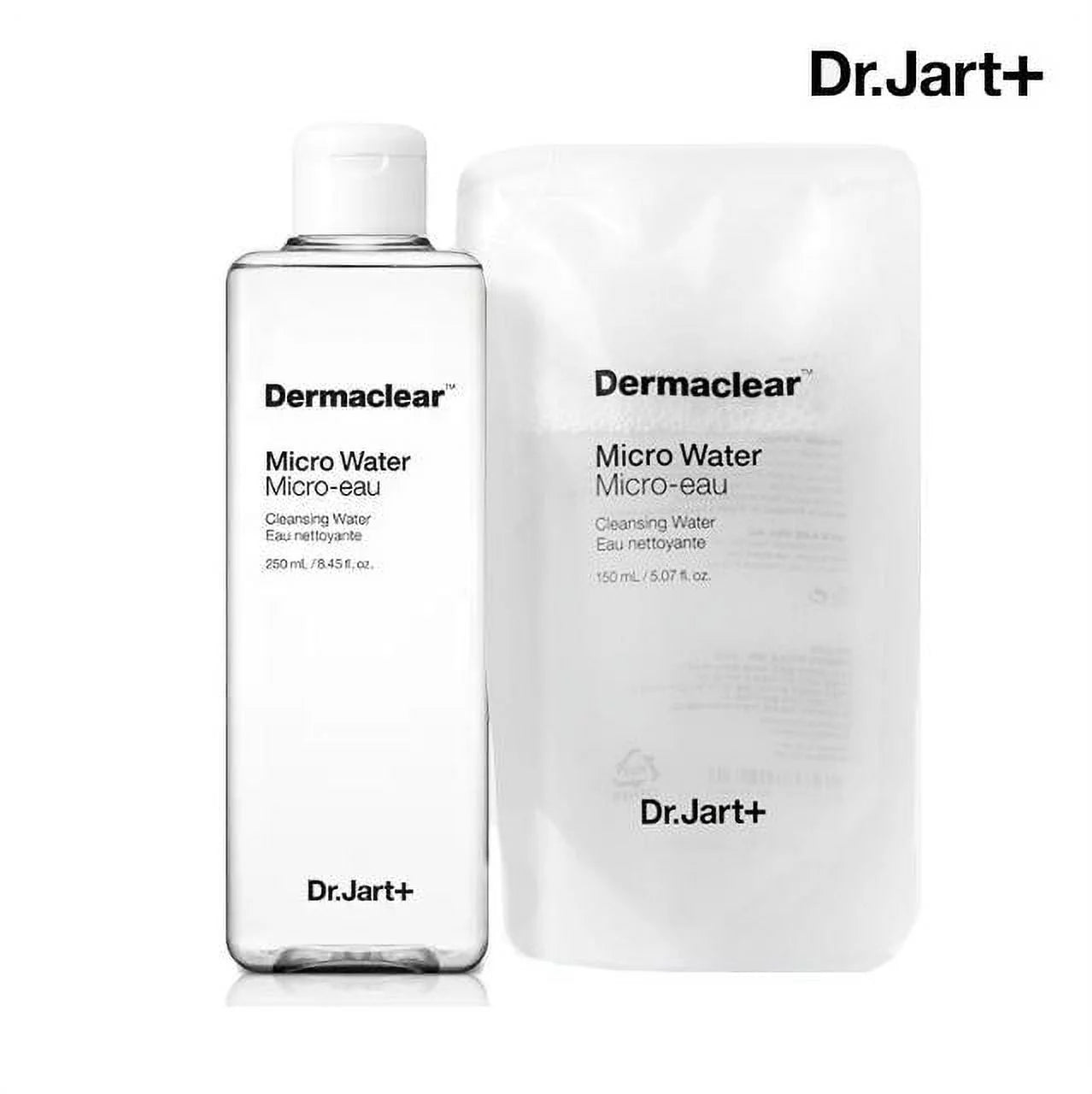 Dermaclear Micro Water 250 Ml + Refill 150 Ml Set